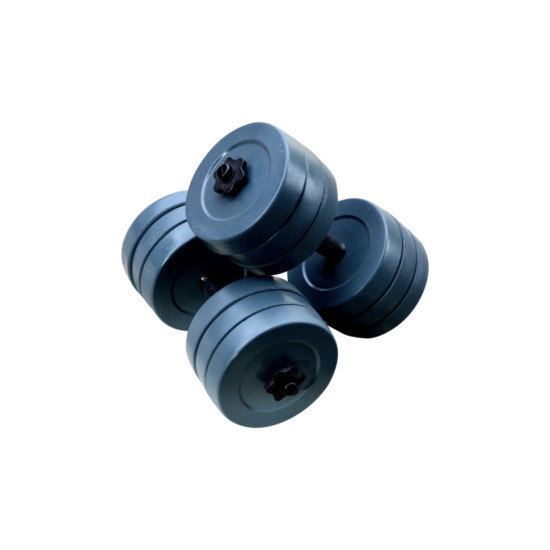 Купить Гантель  RN-Sport 2x16 кг гранилитовые GD-16 в Киеве - фото №1